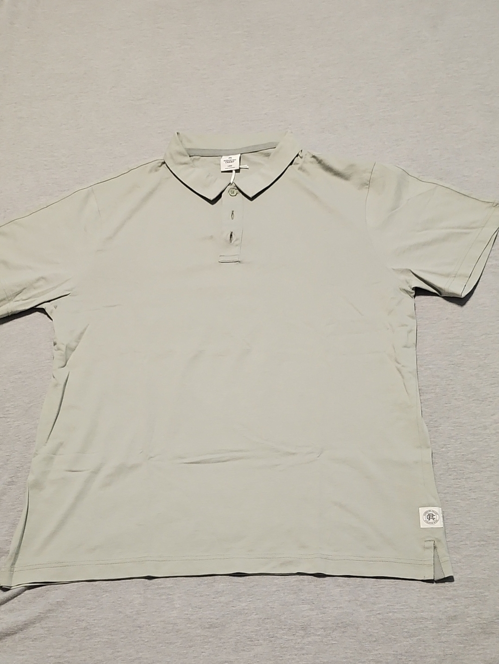Reigning Champ Jersey Men's Polo Shirt - Light Sage